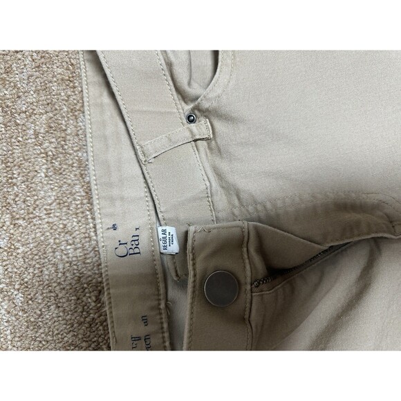 Croft & Barrow Womens Straight Leg Jeans Size 6 Beige Classic Fit High Rise - Picture 2 of 6